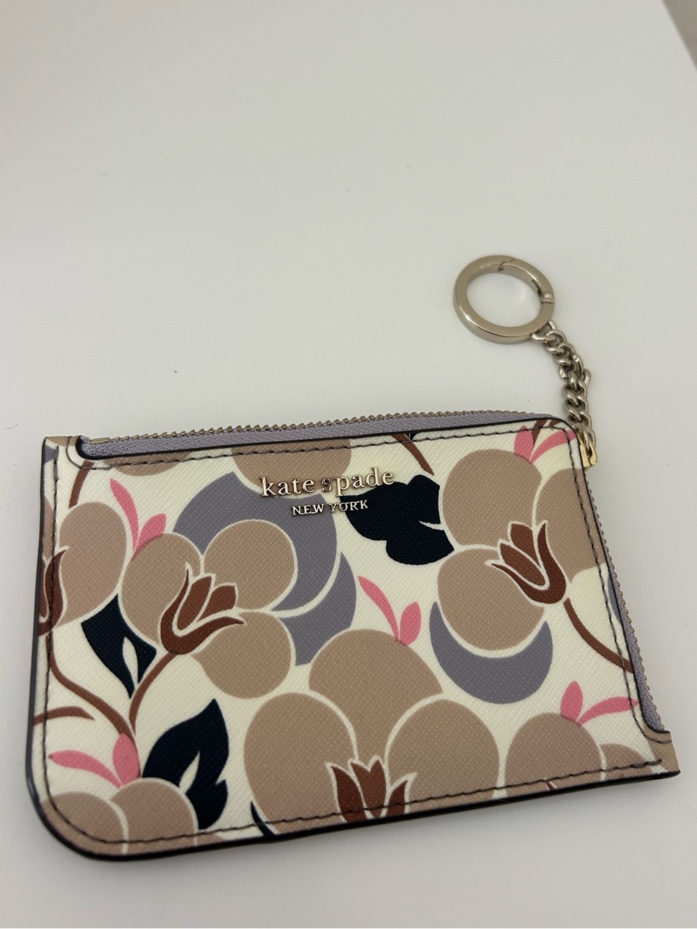 Kate Spade Multicolor Floral Key and Card Holder